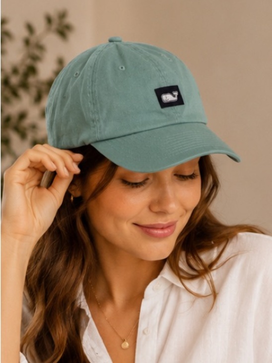 Vineyard Vines Accessories - Vineyard Vines Teal Baseball Cap 🌴☀️